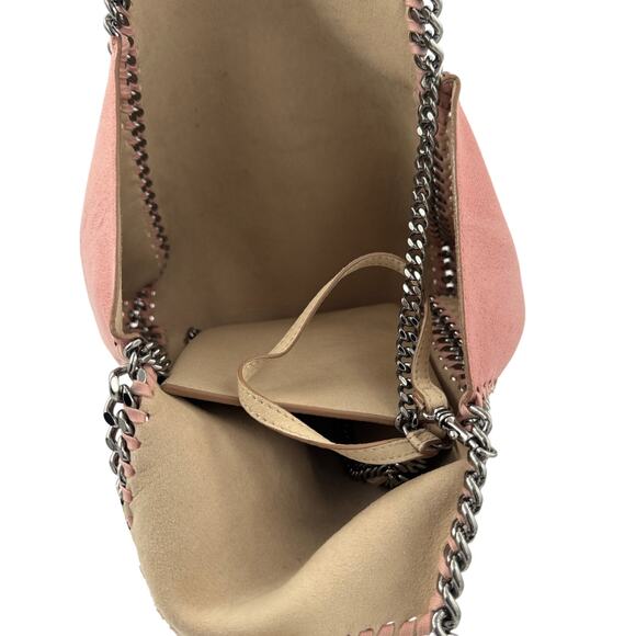 STELT01: Stella McCartney Falabella Tote – Dusty Rose with Chain Trim - Picture 6 of 7